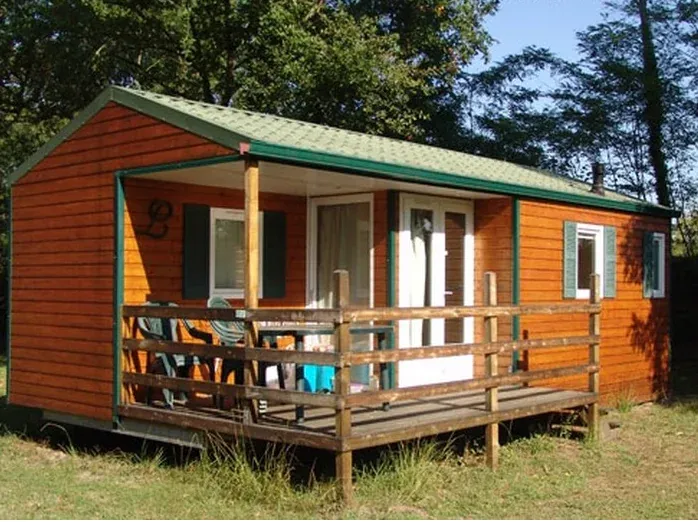 Mobil-home 25m2<br> 2 chambres<br> 4 personnes
